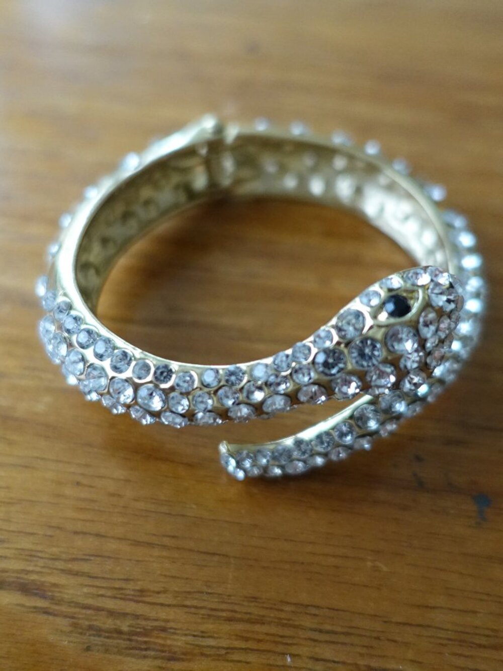 J.Crew snake bejeweled bracelet